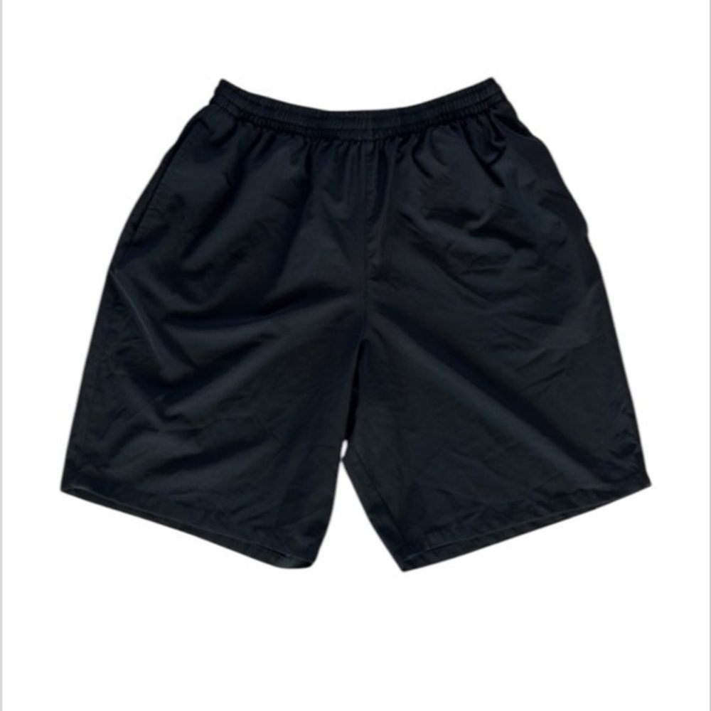 Stoic Mens XL black elastic waist shorts athletic